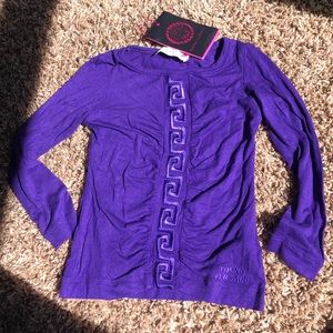 Young Versace Girls Long Sleeve Top